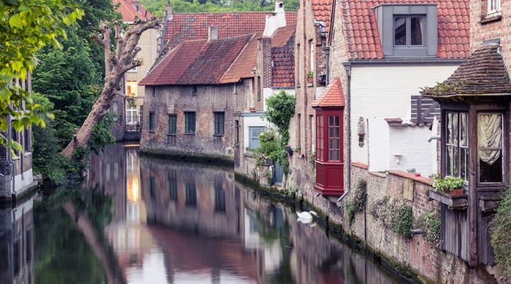 Canal à Bruges détectives Belgique Canal à Bruges détectives Belgique