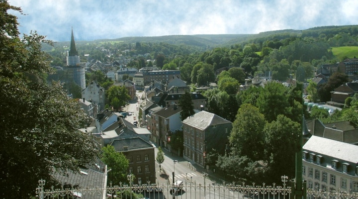 Vue sur la ville d'Eupen détective Belgique Vue sur la ville d'Eupen détective Belgique