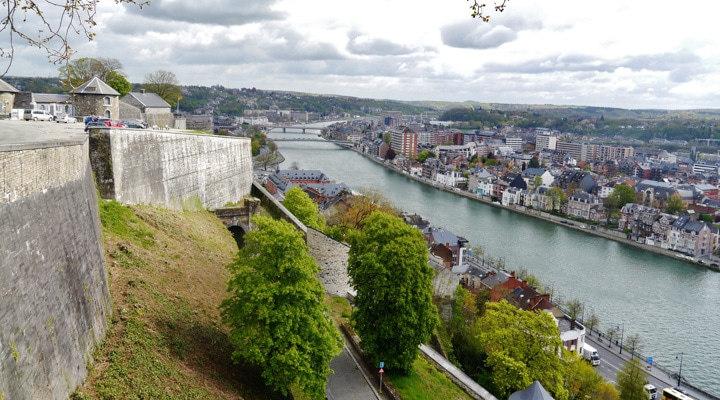 Vue sur la ville de Namur détectives privés Vue sur la ville de Namur détectives privés